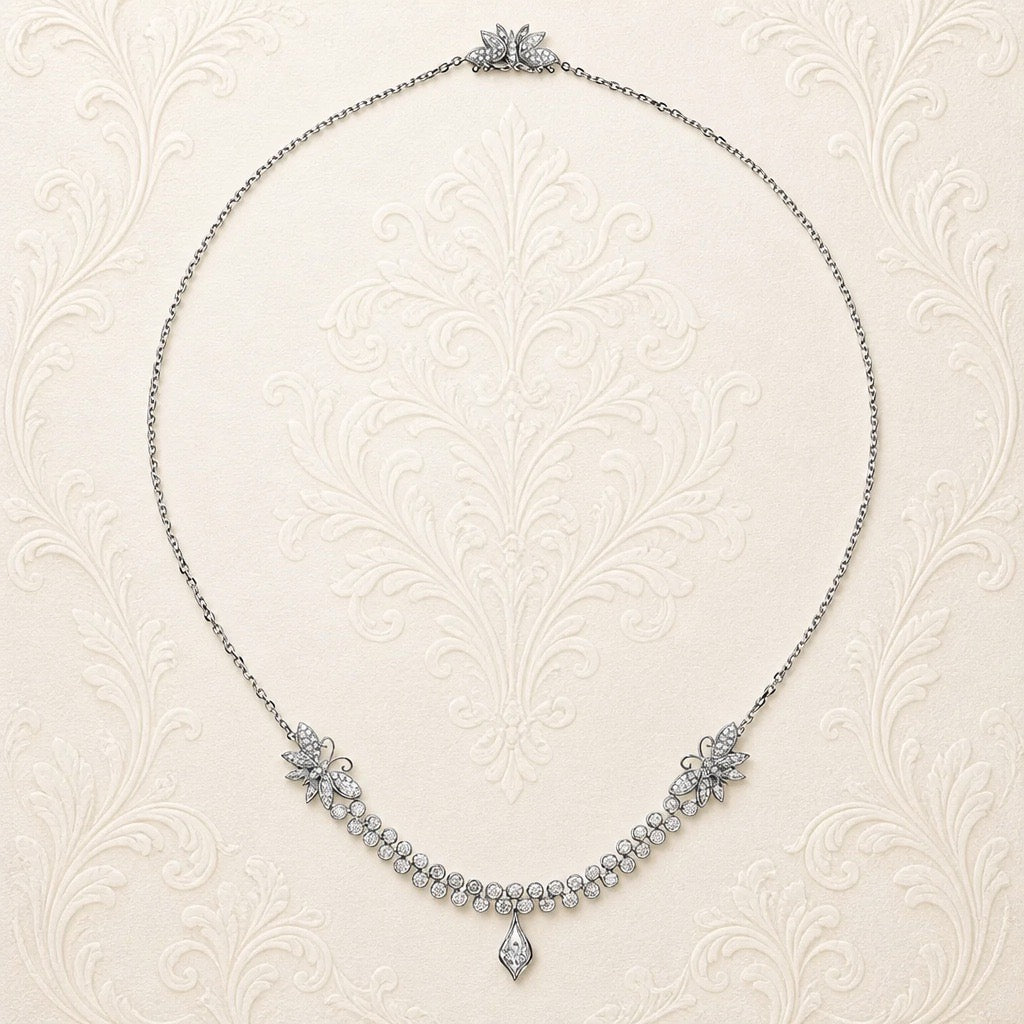 Rachel Red Admiral Necklace