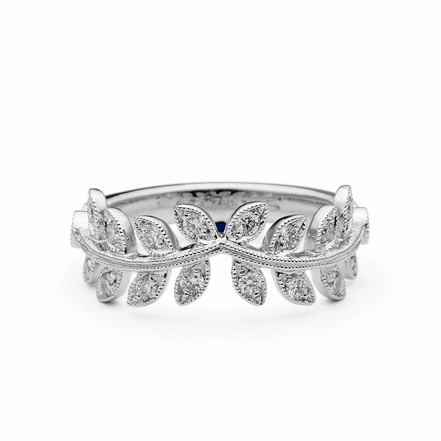 Veiled Fernleaf Ring