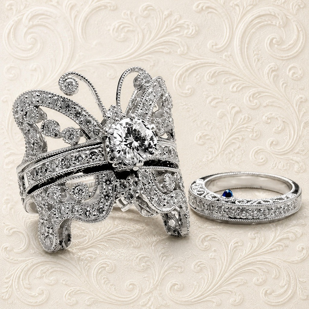 Maybell Mazarine Blue Solitaire