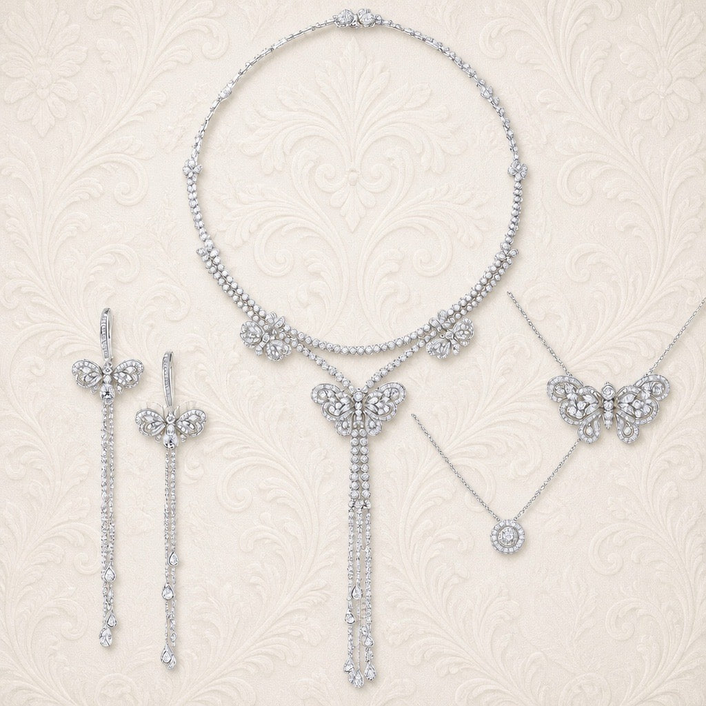 Michelle Marble Necklace Set