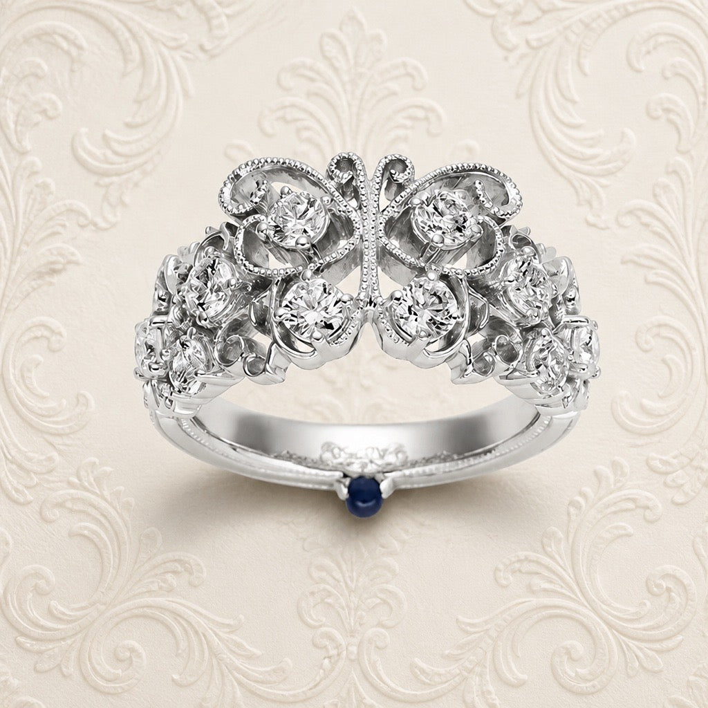 Mysterious Butterfly Ring