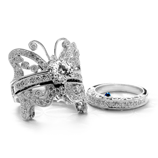 Maybell Mazarine Blue Solitaire