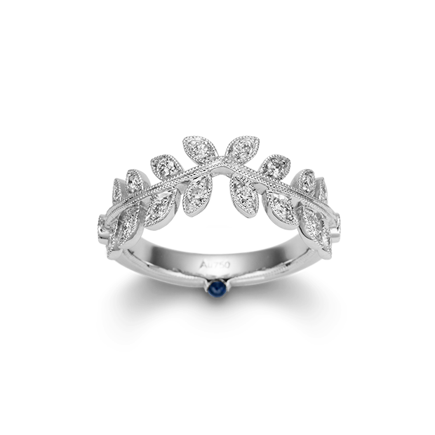 Veiled Fernleaf Ring